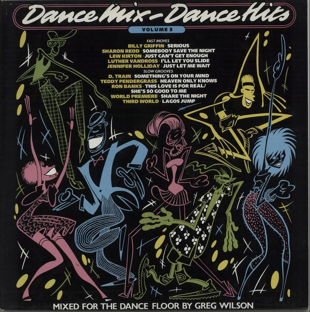 Various-Dance Dance Mix - Dance Hits Volume 3 UK vinyl LP album (LP record) DM3