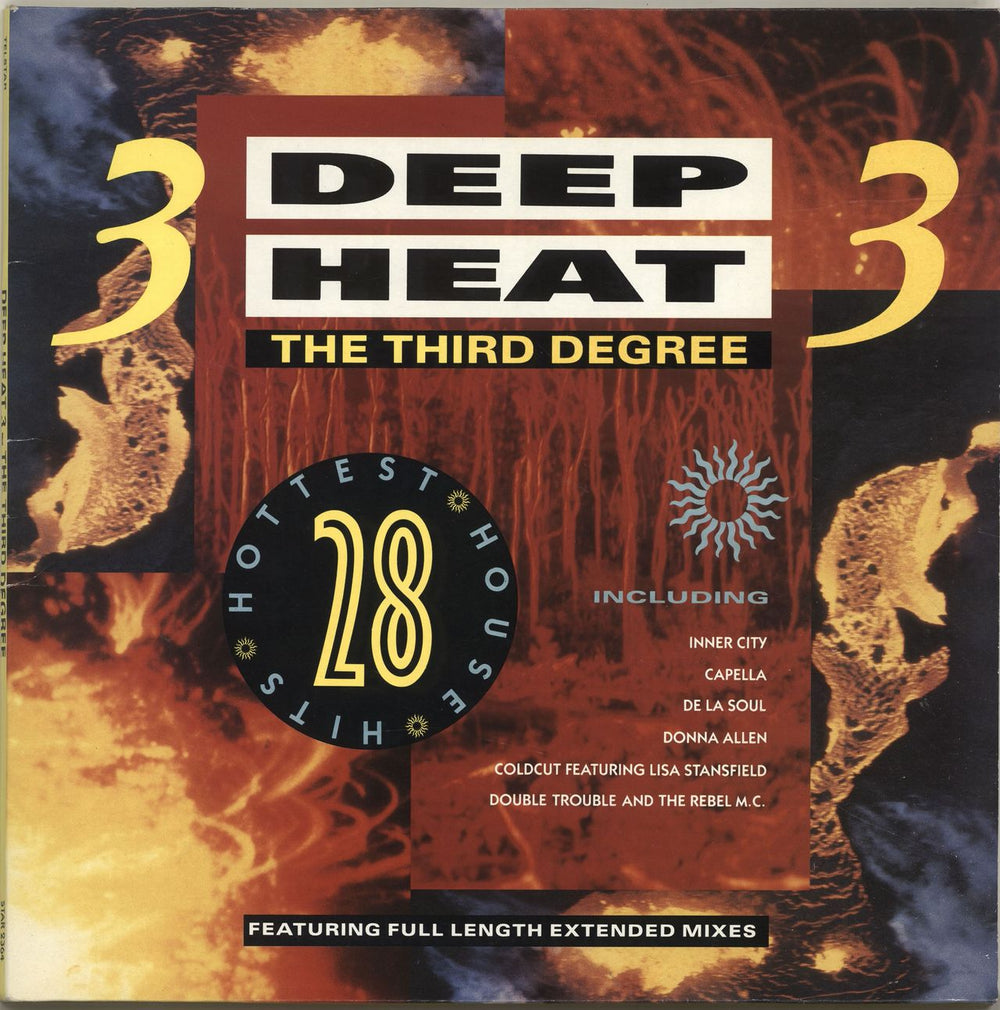 Various-Dance Deep Heat 3 - The Third Degree UK 2-LP vinyl record set (Double LP Album) STAR2364