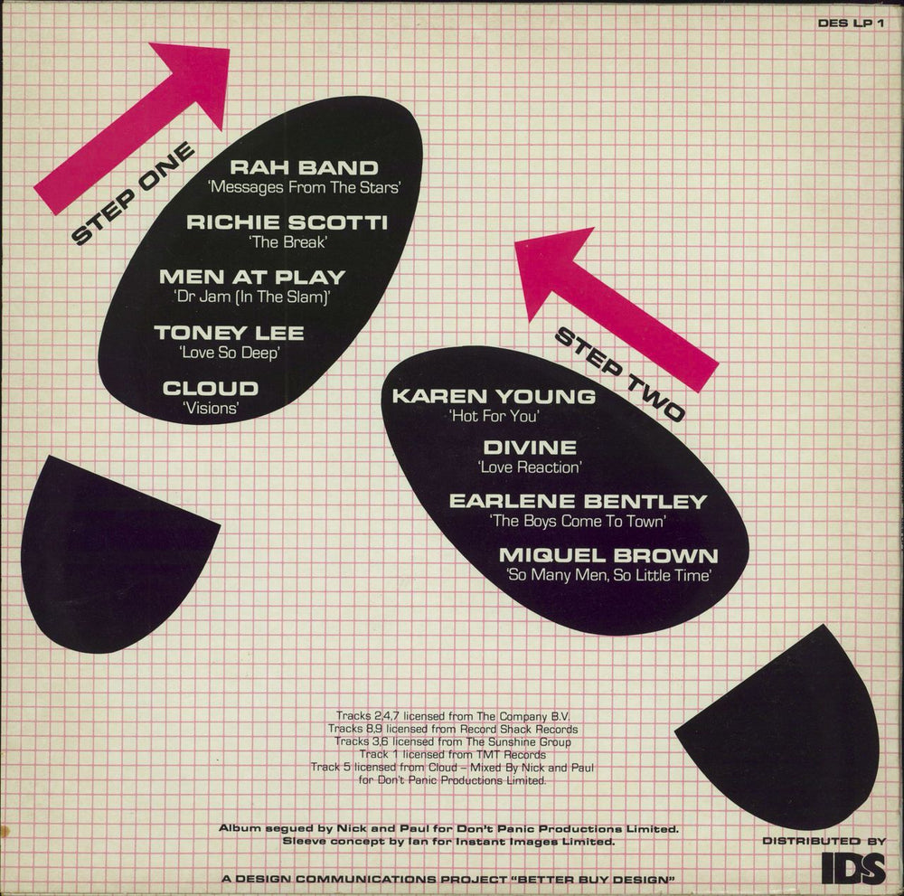 Various-Dance Designed For Dancing (Volume One) UK vinyl LP album (LP record)