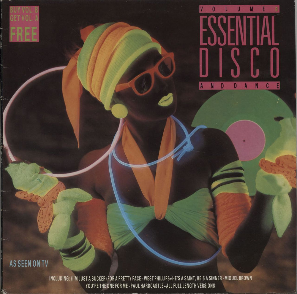 Various-Dance Essential Disco And Dance UK 2-LP vinyl record set (Double LP Album) D.V2LES664080