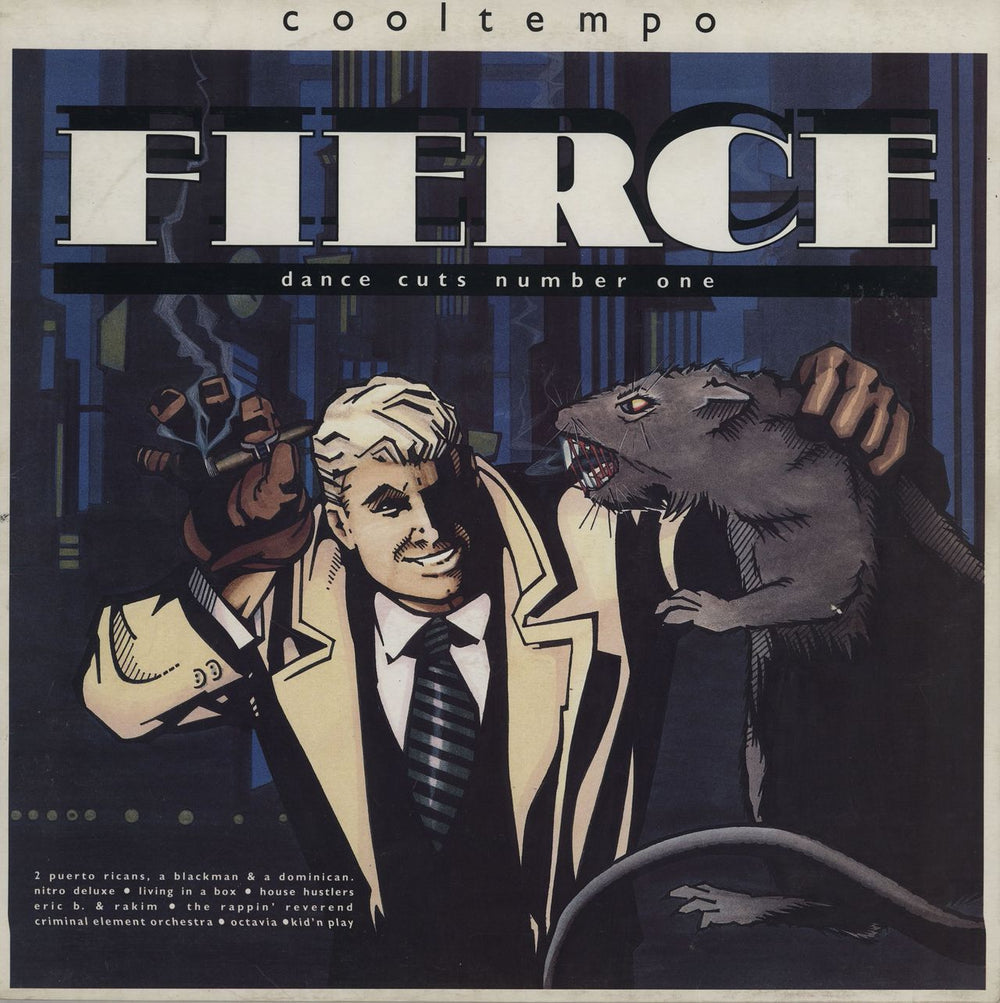 Various-Dance Fierce Dance Cuts No. 1 UK vinyl LP album (LP record) CTLP4