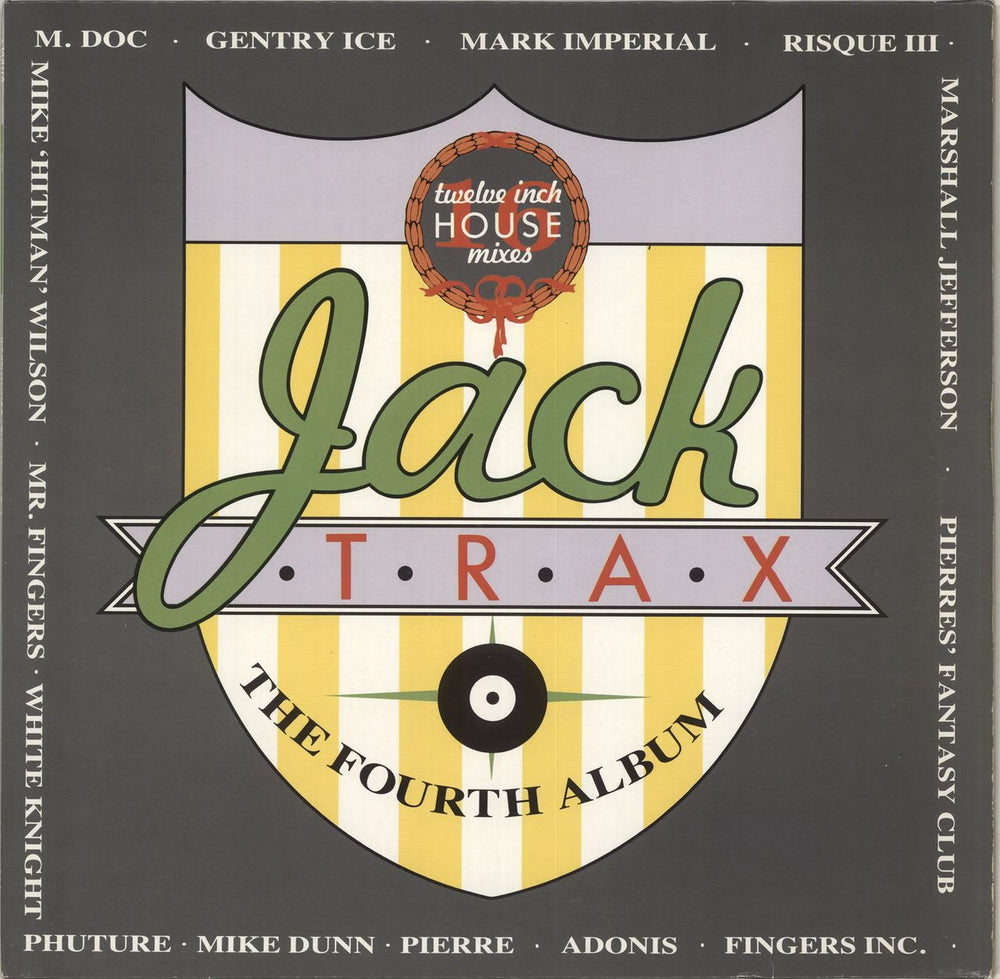 Various-Dance Jack Trax - The Fourth Album UK 2-LP vinyl record set (Double LP Album) JTRAX4