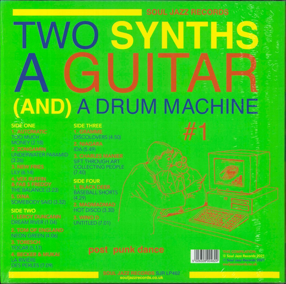 Various-Dance Two Synths A Guitar (And) A Drum Machine #1 UK 2-LP vinyl record set (Double LP Album) 5026328004624