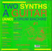 Various-Dance Two Synths A Guitar (And) A Drum Machine #1 UK 2-LP vinyl record set (Double LP Album) 5026328004624