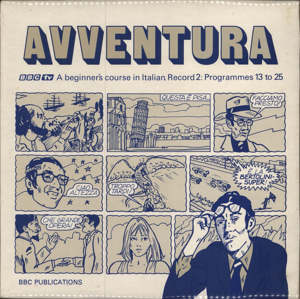 Various-Educational, Informational & Historical Avventura UK 2-LP vinyl record set (Double LP Album)