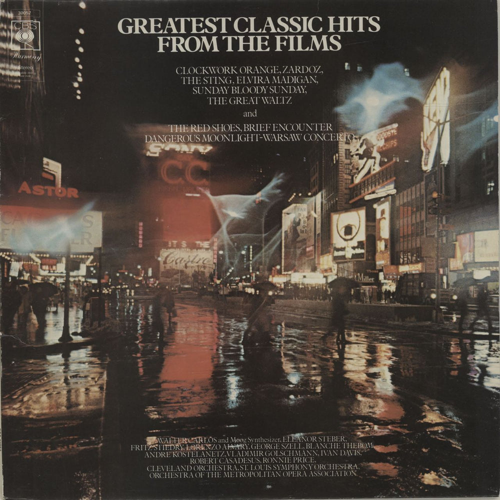 Various-Film, Radio, Theatre & TV Greatest Classic Hits From The Films UK vinyl LP album (LP record) 30052