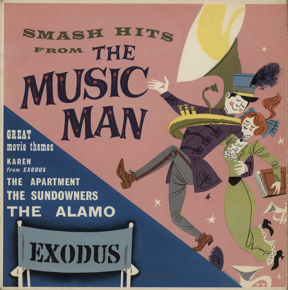 Various-Film, Radio, Theatre & TV Smash Hits From The Music Man UK vinyl LP album (LP record) GGL0074