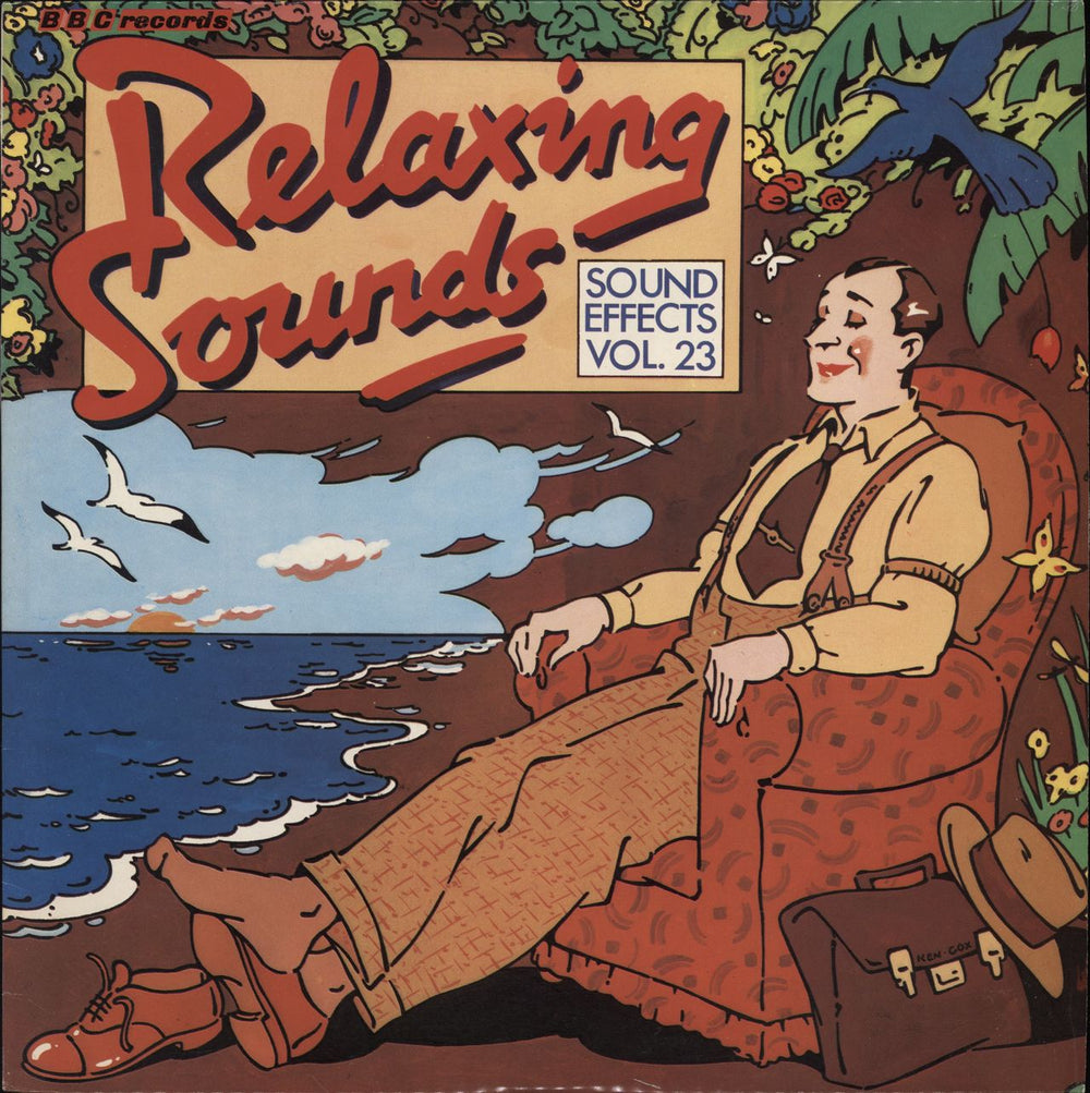 Various-Film, Radio, Theatre & TV Sound Effects Vol.23 - Relaxing Sounds UK vinyl LP album (LP record) REC360