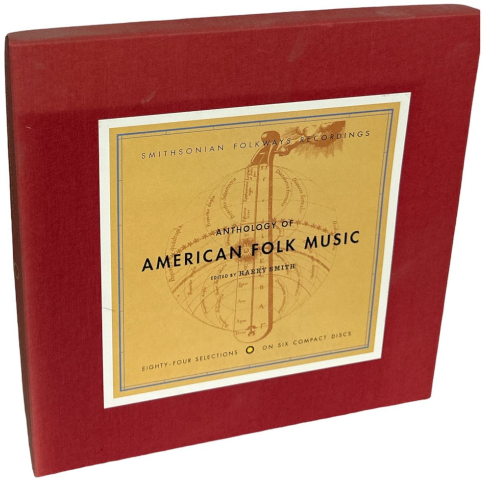 Various-Folk Anthology Of American Folk Music US CD Album Box Set SFW40090