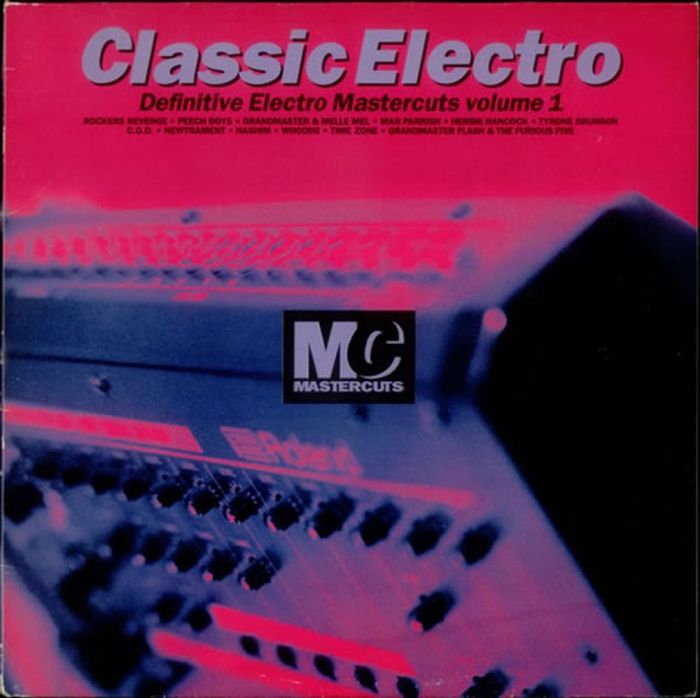 Various-Hip Hop & Rap Classic Electro Mastercuts Volume 1 UK 2-LP vinyl record set (Double LP Album) CUTSLP19