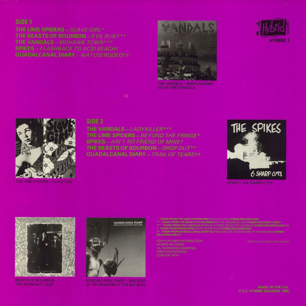 Various-Indie Hybrid (Gyrations Across The Nations) UK vinyl LP album (LP record)