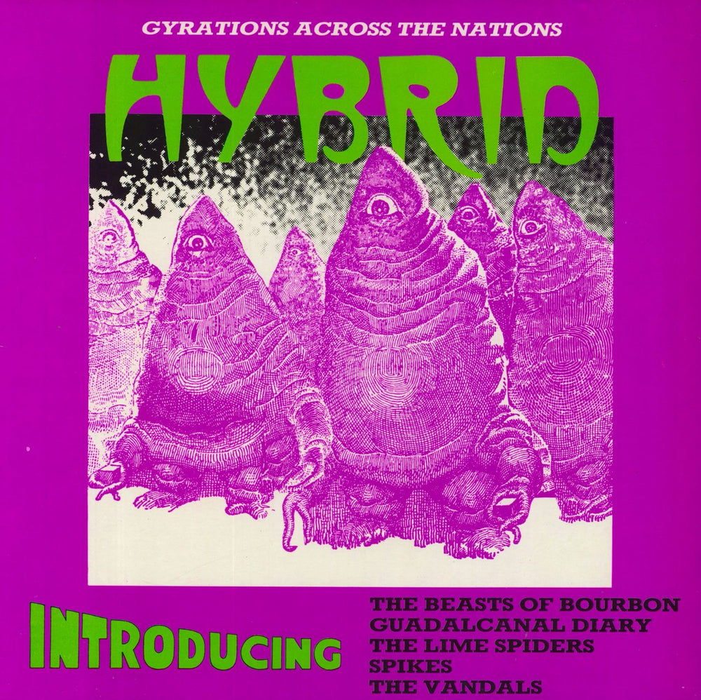 Various-Indie Hybrid (Gyrations Across The Nations) UK vinyl LP album (LP record) HYBRID1