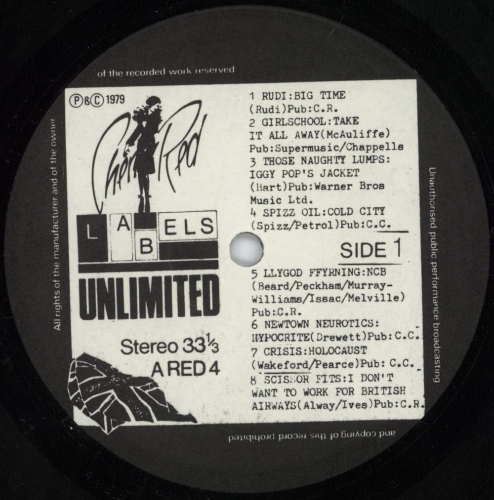 Various-Indie Labels Unlimited - The Second Record Collection UK vinyl LP album (LP record) I-VLPLA816378