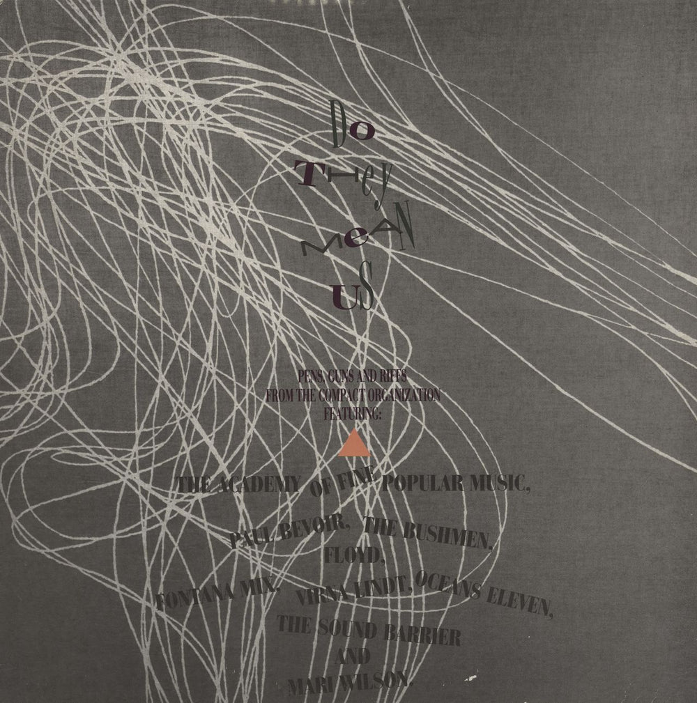 Various-Indie Pens, Guns And Riffs From The Compact Organization UK 2-LP vinyl record set (Double LP Album) PACT9