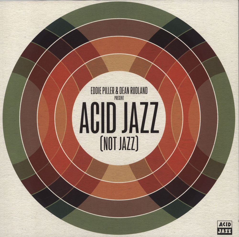 Various-Jazz Acid Jazz (Not Jazz) UK vinyl LP album (LP record) AJXLP674