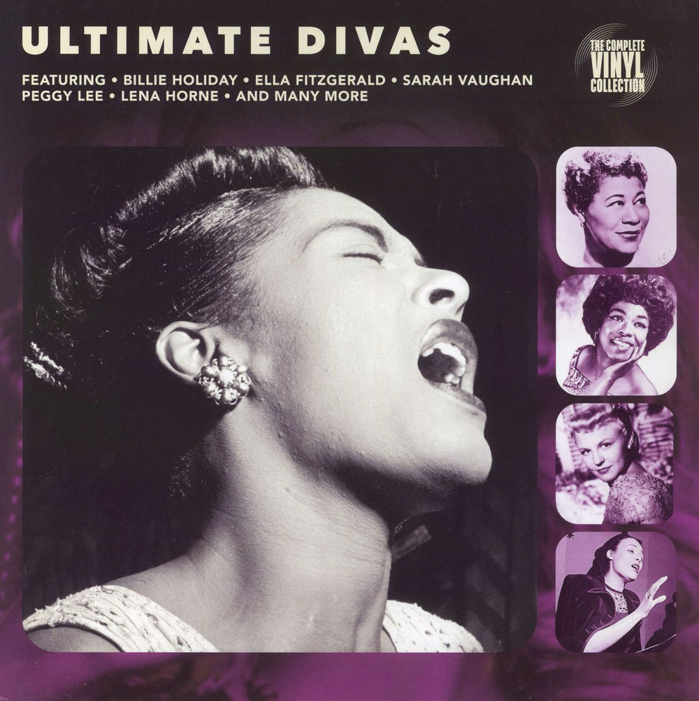 Various-Jazz Ultimate Divas UK vinyl LP album (LP record) 02000-LP10