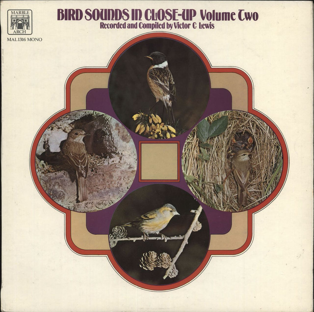 Various-Nature, Birds, Whales & Wildlife Bird Sounds In Close-Up Volume Two UK vinyl LP album (LP record) MAL1316