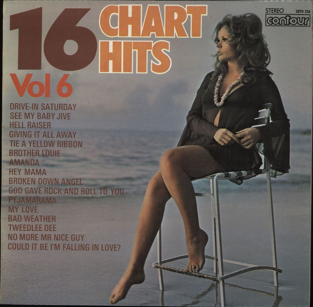 Various-Pop 16 Chart Hits Vol. 6 UK vinyl LP album (LP record) 2870326