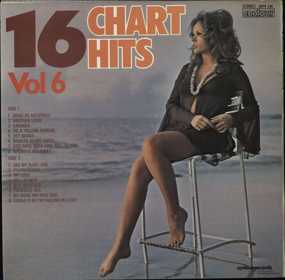 Various-Pop 16 Chart Hits Vol. 6 UK vinyl LP album (LP record)