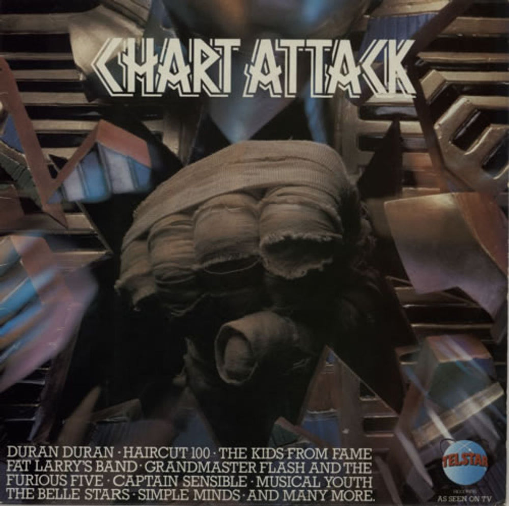 Various-Pop Chart Attack UK vinyl LP album (LP record) STAR2221