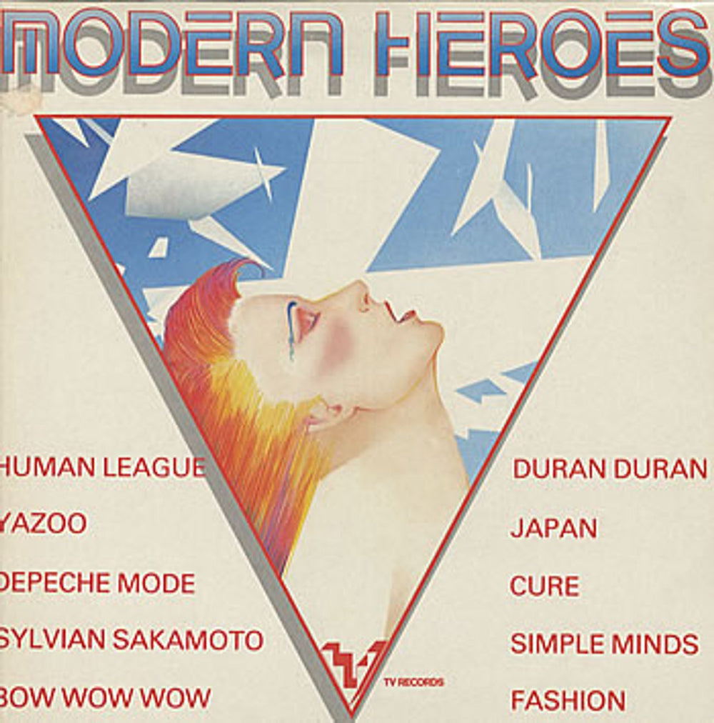 Various-Pop Modern Heroes UK vinyl LP album (LP record) TVA1