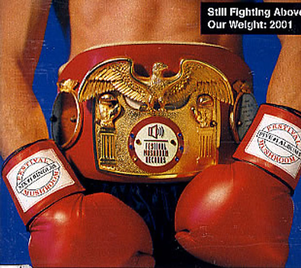 Various-Pop Still Fighting Above Our Weight: 2001 UK Promo CD album (CDLP) BIGREDGLOVE