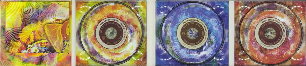 Various-Prog & Psych The Psychedelic Journey Mexican 3-CD album set (Triple CD) LSD3CTH816890