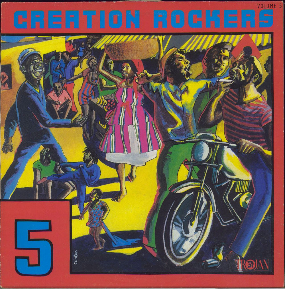 Various-Reggae & Ska Creation Rockers Volume 5 UK vinyl LP album (LP record) TRLS184