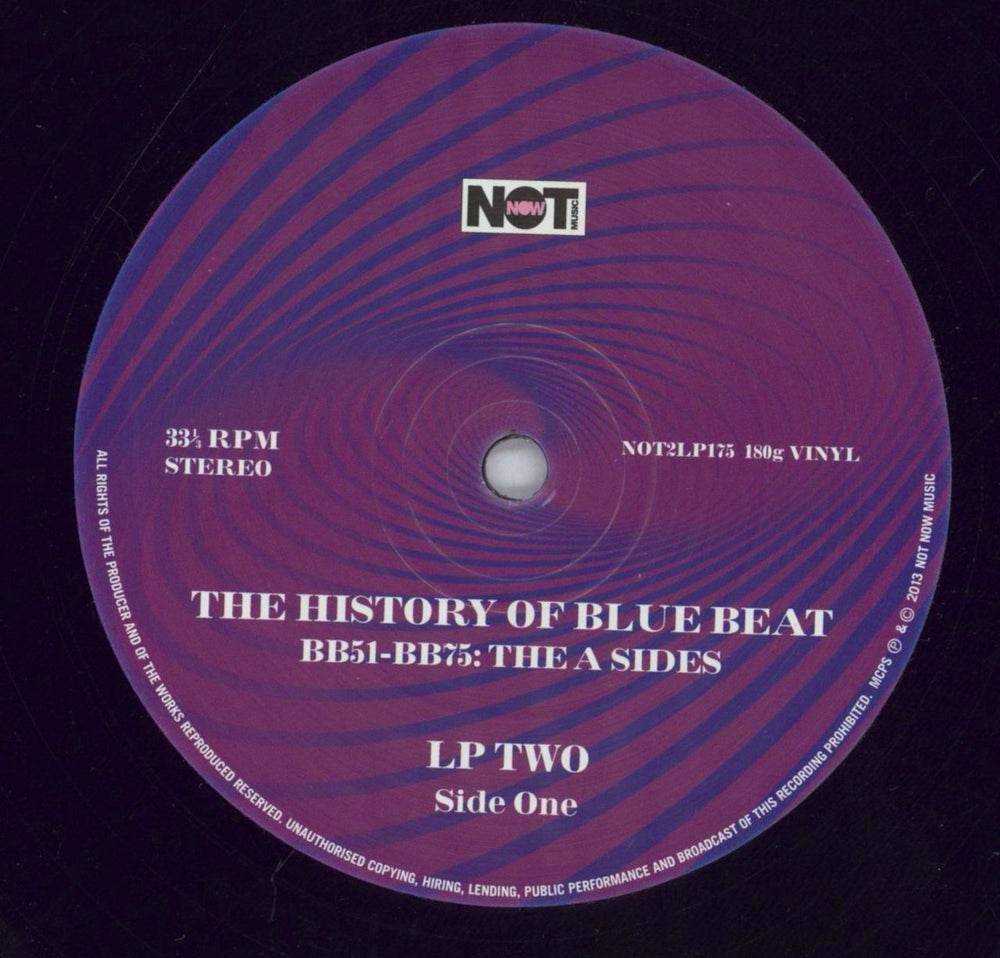 Various-Reggae & Ska The History Of Blue Beat - The Birth Of Ska BB51 - BB75 A Sides UK 2-LP vinyl record set (Double LP Album) V-A2LTH831282