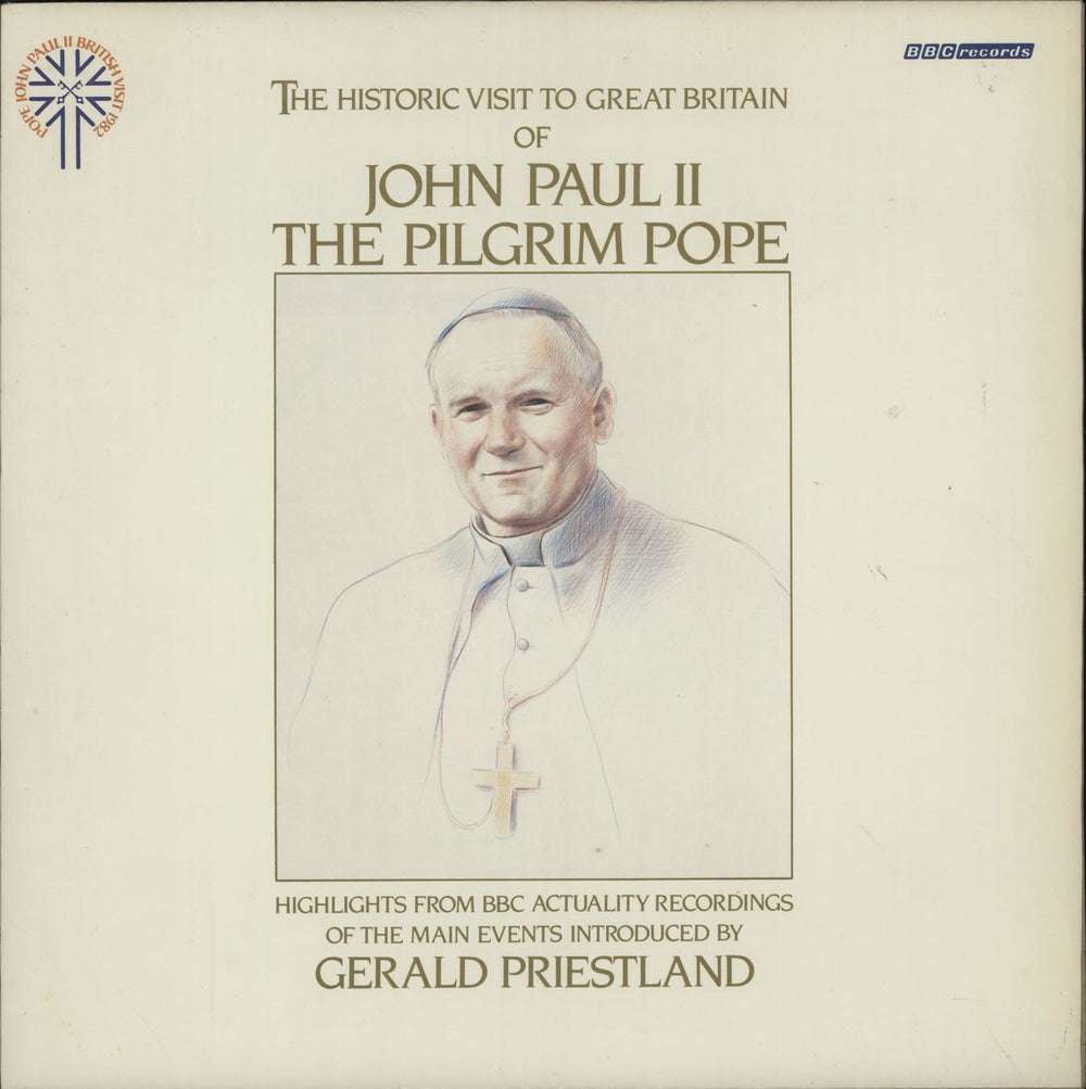 Various-Religious Pope John Paul II The Pilgrim Pope UK vinyl LP album (LP record) REB445