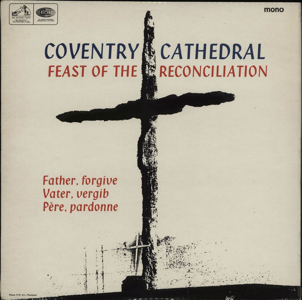 Various-Religious The Communion In Coventry Cathedral On The Feast Of The Reconciliation UK vinyl LP album (LP record) CLP3520