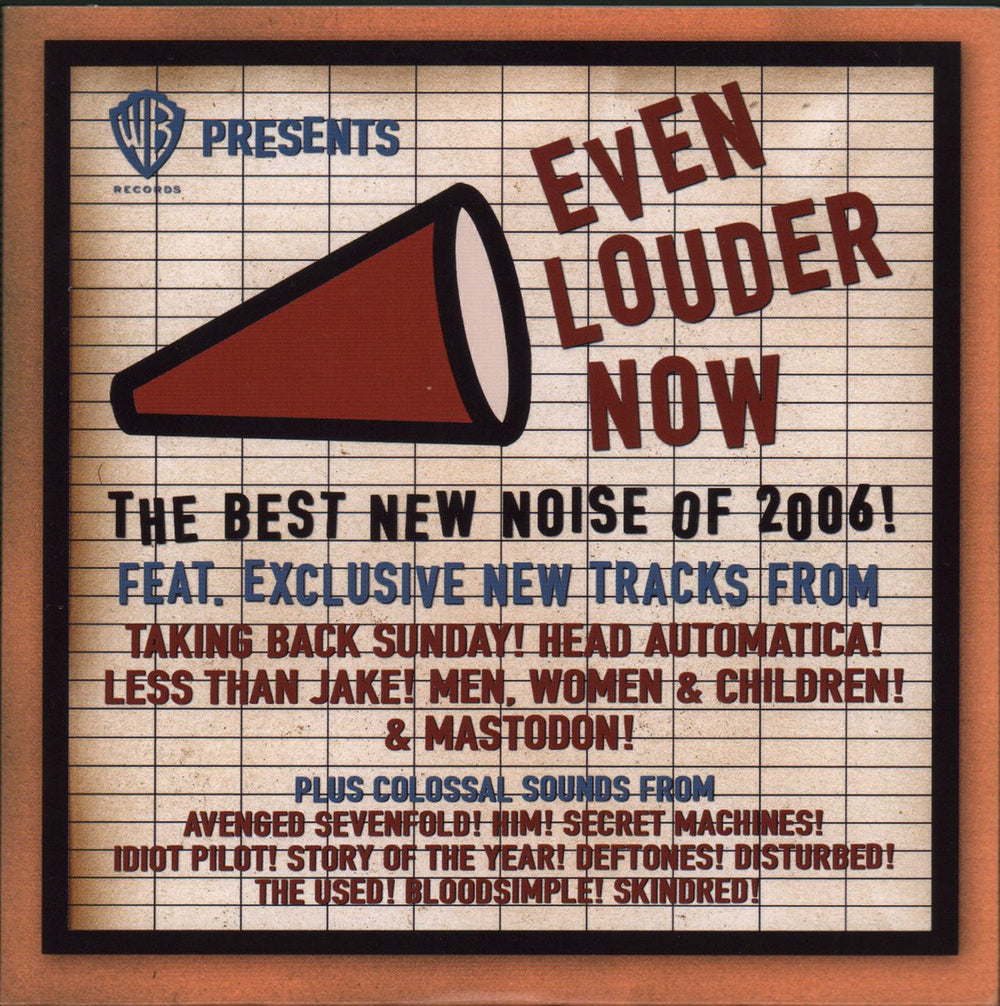 Various-Rock & Metal Even Louder Now 2006 UK Promo CD album (CDLP) PROMOTIONAL