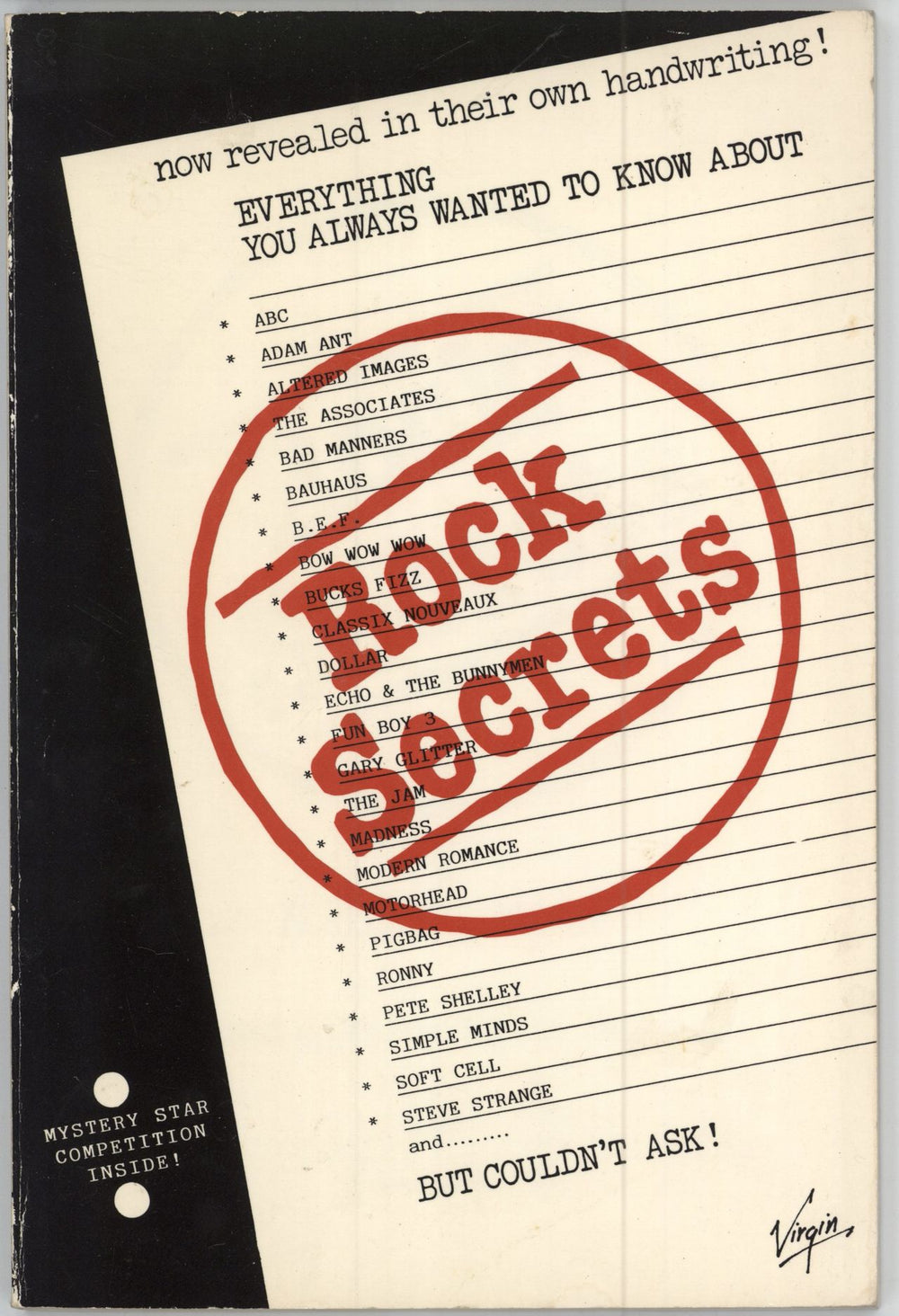 Various-Rock & Metal Rock Secrets: Everything You Always Wanted To Know About UK book 0 907080 54 5