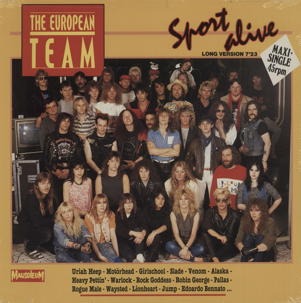 Various-Rock & Metal Sport Alive - Sealed Belgian 12" vinyl single (12 inch record / Maxi-single) SPORT8310