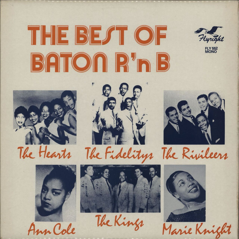 Various-Soul & Funk The Best Of Baton R'nB UK vinyl LP album (LP record) FLY552