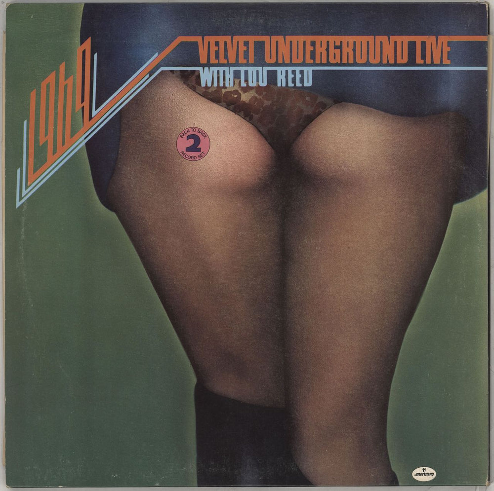 Velvet Underground 1969 Velvet Underground Live With Lou Reed - EX UK 2-LP vinyl record set (Double LP Album) 6641900