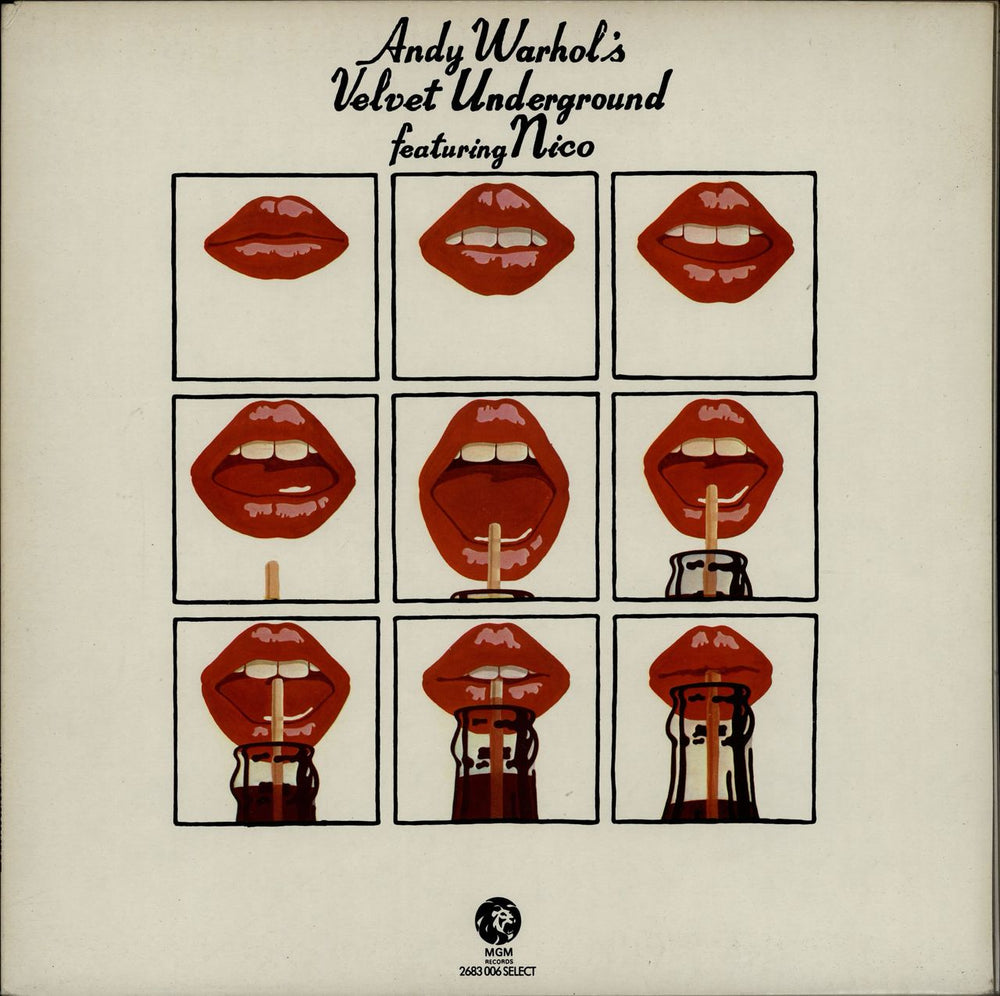 Velvet Underground Andy Warhol's Velvet Underground Featuring Nico - red label UK 2-LP vinyl record set (Double LP Album) 2683006