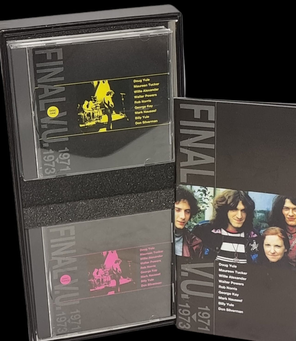 Velvet Underground Final VU Live 1971-1973 Japanese 4-CD album set VUN4CFI410142