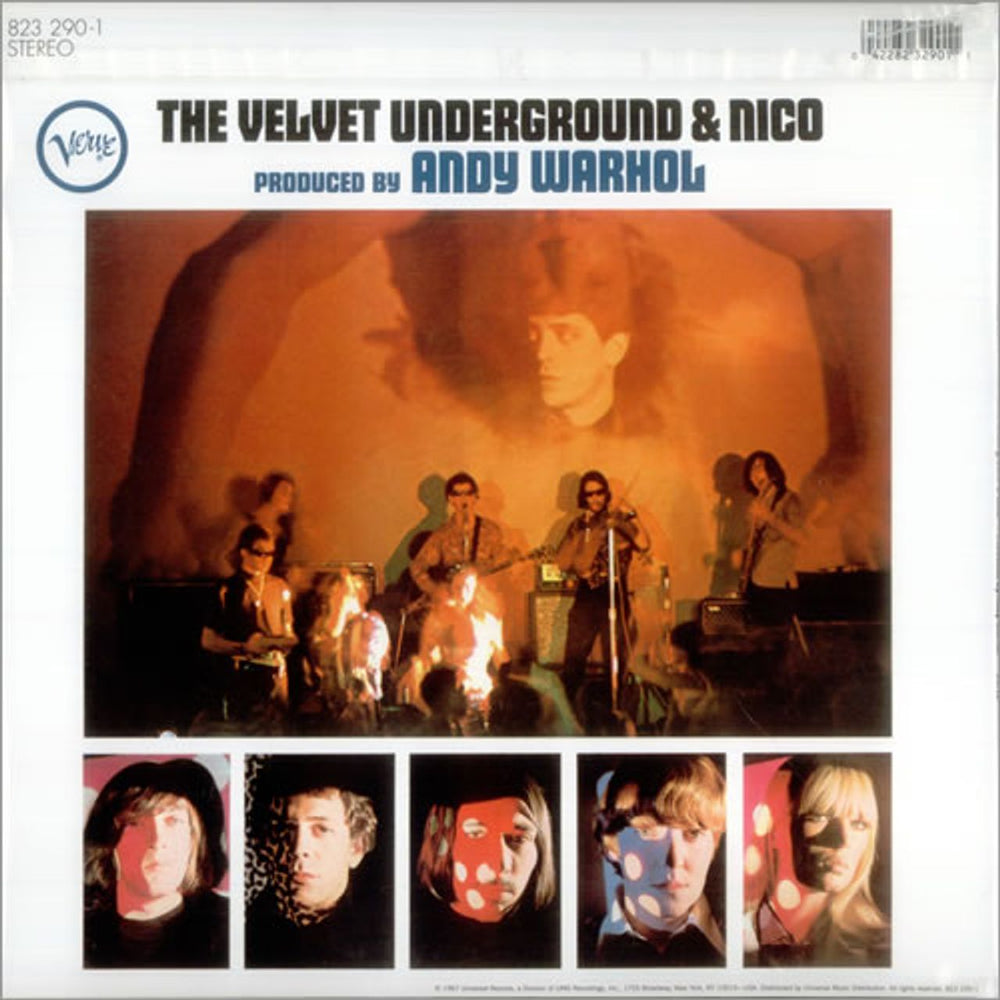 Velvet Underground The Velvet Underground & Nico - 180gm - 'Peelable' Banana US vinyl LP album (LP record) VUNLPTH459635