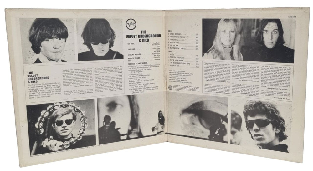 Velvet Underground The Velvet Underground & Nico - G US vinyl LP album (LP record)