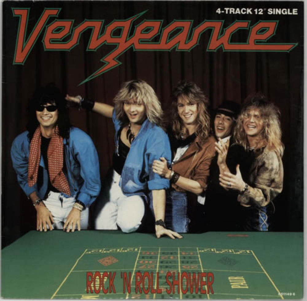 Vengeance Rock 'N Roll Shower UK 12" vinyl single (12 inch record / Maxi-single) 6511496