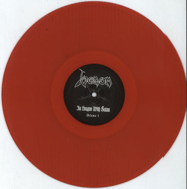 Venom In League With Satan Volume 1 - Red Vinyl UK 2-LP vinyl set 