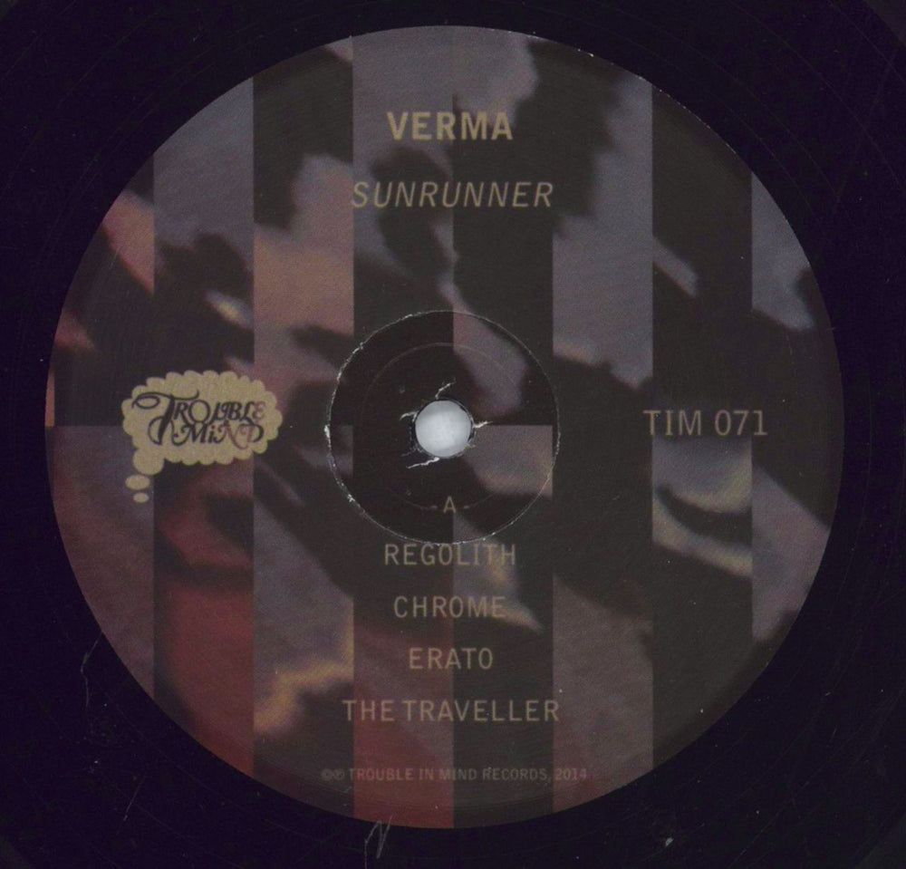 Verma Sunrunner US vinyl LP album (LP record) 61XLPSU827517