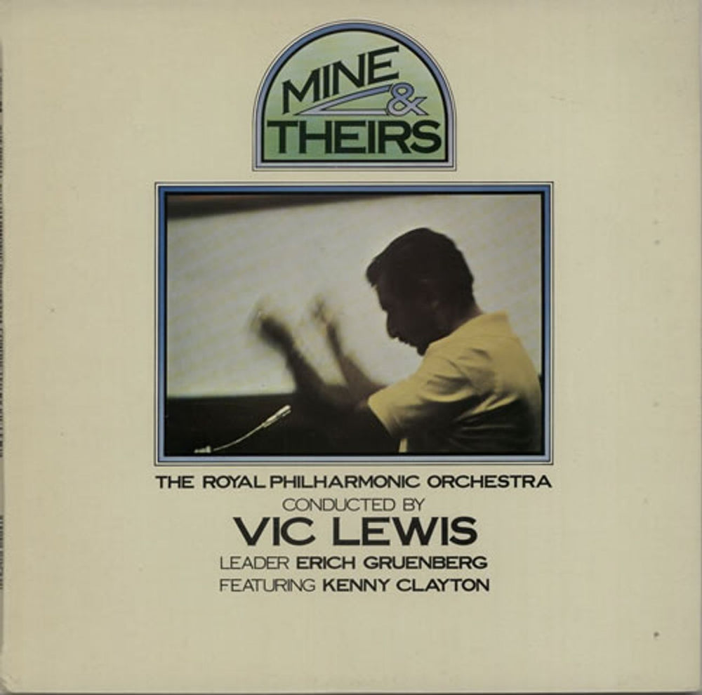 Vic Lewis Mine & Theirs UK vinyl LP album (LP record) DJLPS437