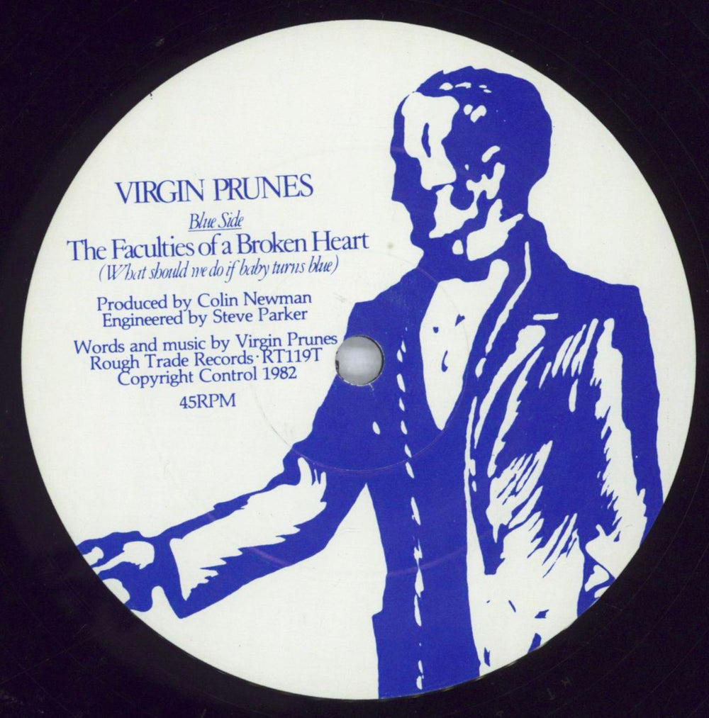 Virgin Prunes The Faculties Of A Broken Heart - Shrink UK 12" vinyl single (12 inch record / Maxi-single) VPR12TH821843