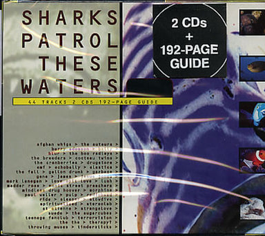 Volume Magazine Sharks Patrol These Waters + Book UK 2 CD album set (Double CD) BOVCD2