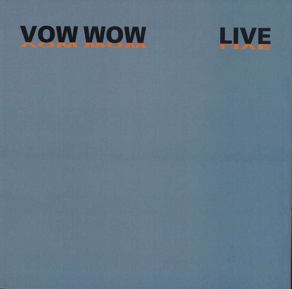 Vow Wow Live UK Vinyl LP