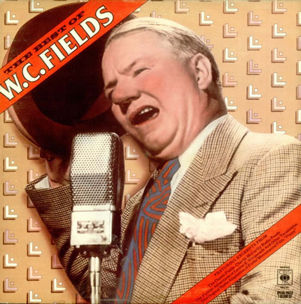 W.C. Fields The Best Of W.C. Fields UK 2-LP vinyl record set (Double LP Album) CBS88198