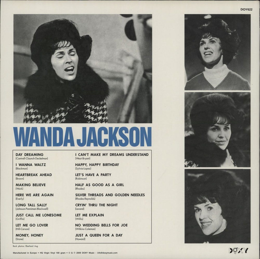 Wanda Jackson Wanda Jackson - 180gm Vinyl Italian vinyl LP album (LP record) 8013252886225