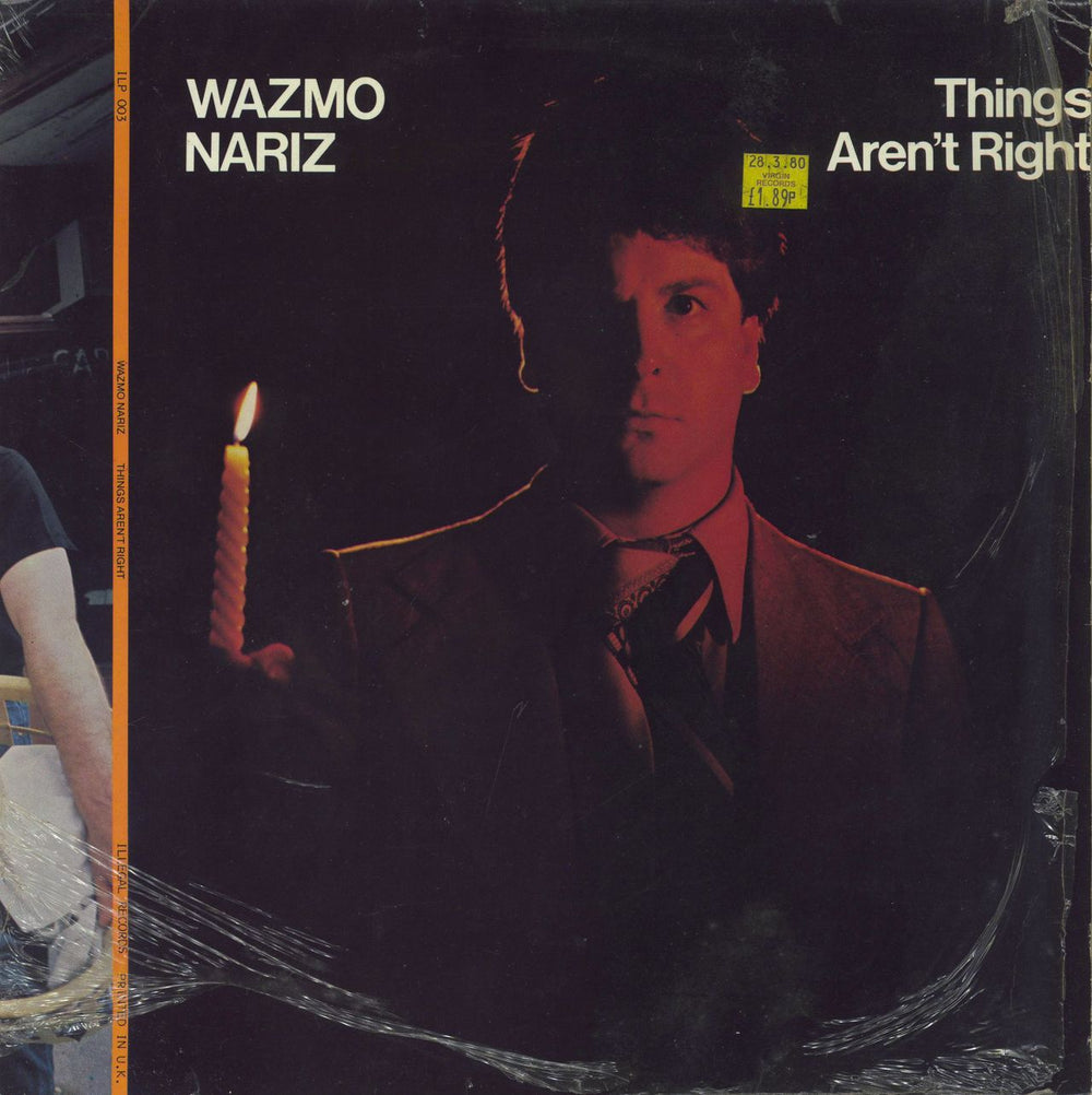 Wazmo Nariz Things Aren't Right UK vinyl LP album (LP record) ILP003